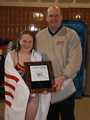 Pool swim I hosted at my high school