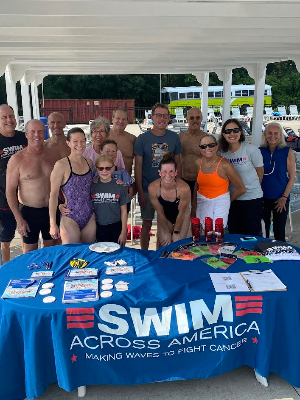 Swim Across America Team, Midlothian, VA. I volunteer to honor Jean Healy and Debbie Dykhouse.