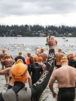 2023 Seattle Open Water Swim: Mr. David Cohen - Swim Across America