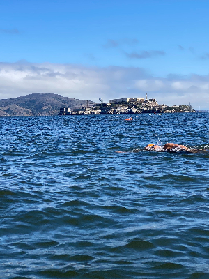 My happy place. The people I swim in memory of loved the water. This is where I can "be" and also be with them.