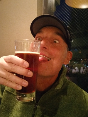 My Brother Enjoying a Cool Beer While Fighting Stage 6 Prostate Cancer for 4 Years