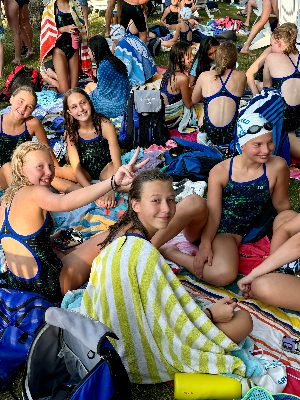 Gianna's Summer 2024 Westfield NJ Marlins Swim Team!